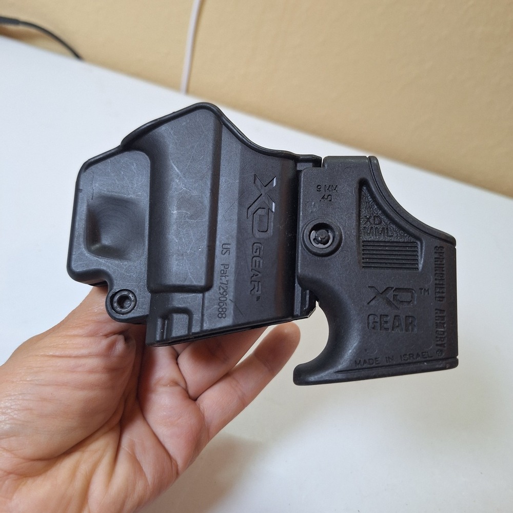 XD Gear Springfield Armory XD MML 9MM .40 OWB Paddle Holster Black
